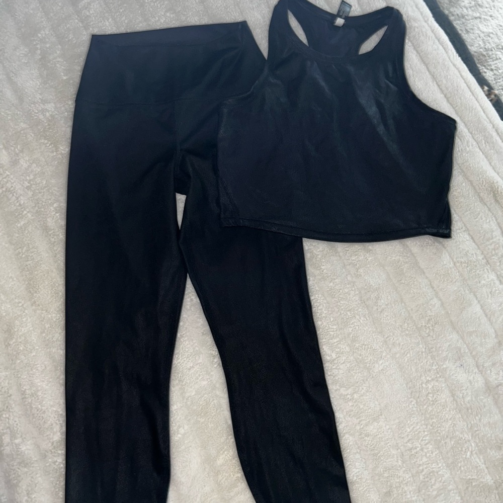 90 Degree By Reflex Black Athletic Tank